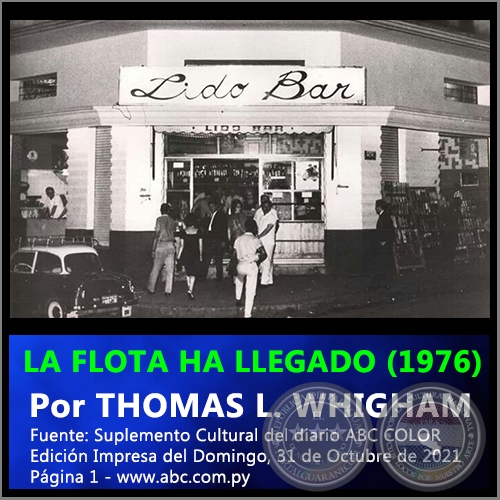 LA FLOTA HA LLEGADO (1976) - Por THOMAS L. WHIGHAM - Domingo, 31 de Octubre de 2021